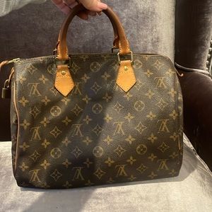 Louis V Top Handle Bag